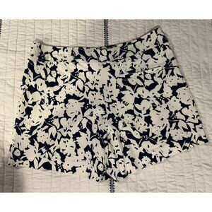 Margaret M Starting Point Womens Floral Print Shorts Size L